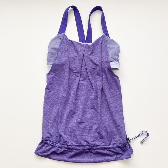 lululemon athletica Tops - Lululemon purple drapey tank